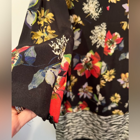 NWT Etro woman’s elegant black floral dress Size EU 48 - Picture 5 of 14